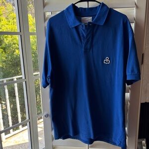 Isabel Marant Royal Blue Polo Shirt